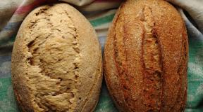 Rules for sourdough bread baking, as well as some examples of bread defects Why bread breaks during proofing
